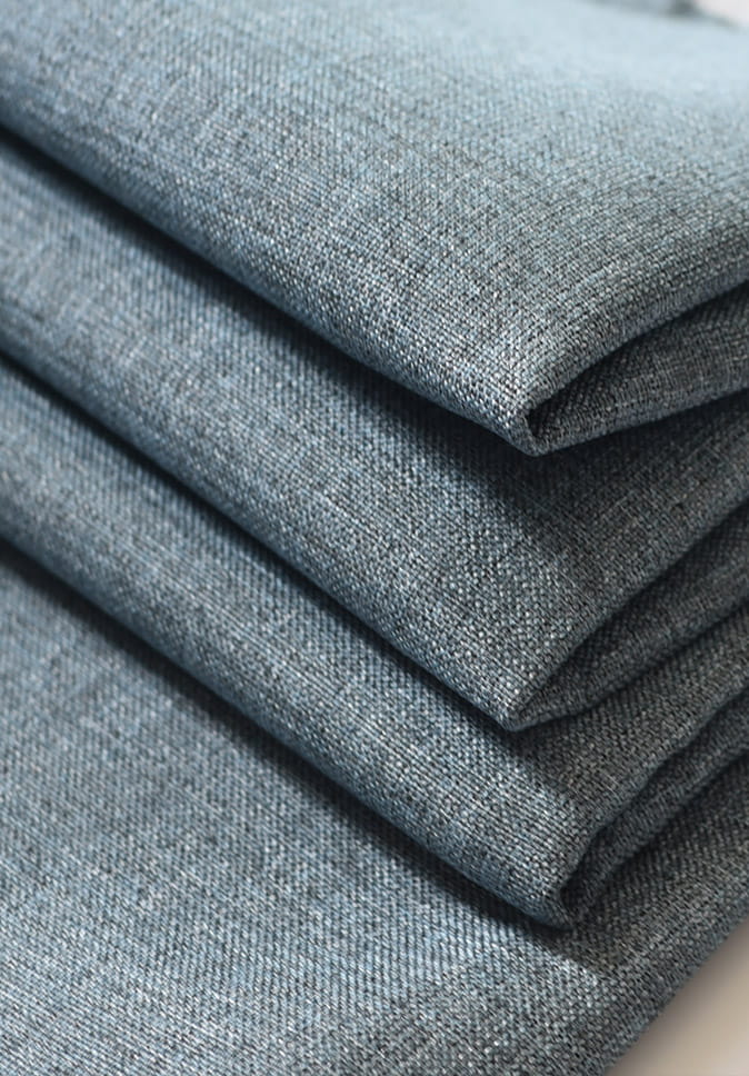 Ren Polyester Stue/Soverom Gardinstoff For Interiørdekorasjon