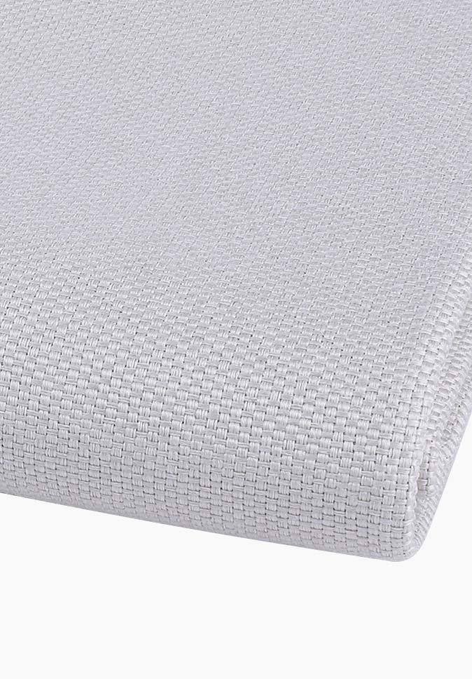 Ren polyester IFR lin-look 300CM dimout gardinstoff